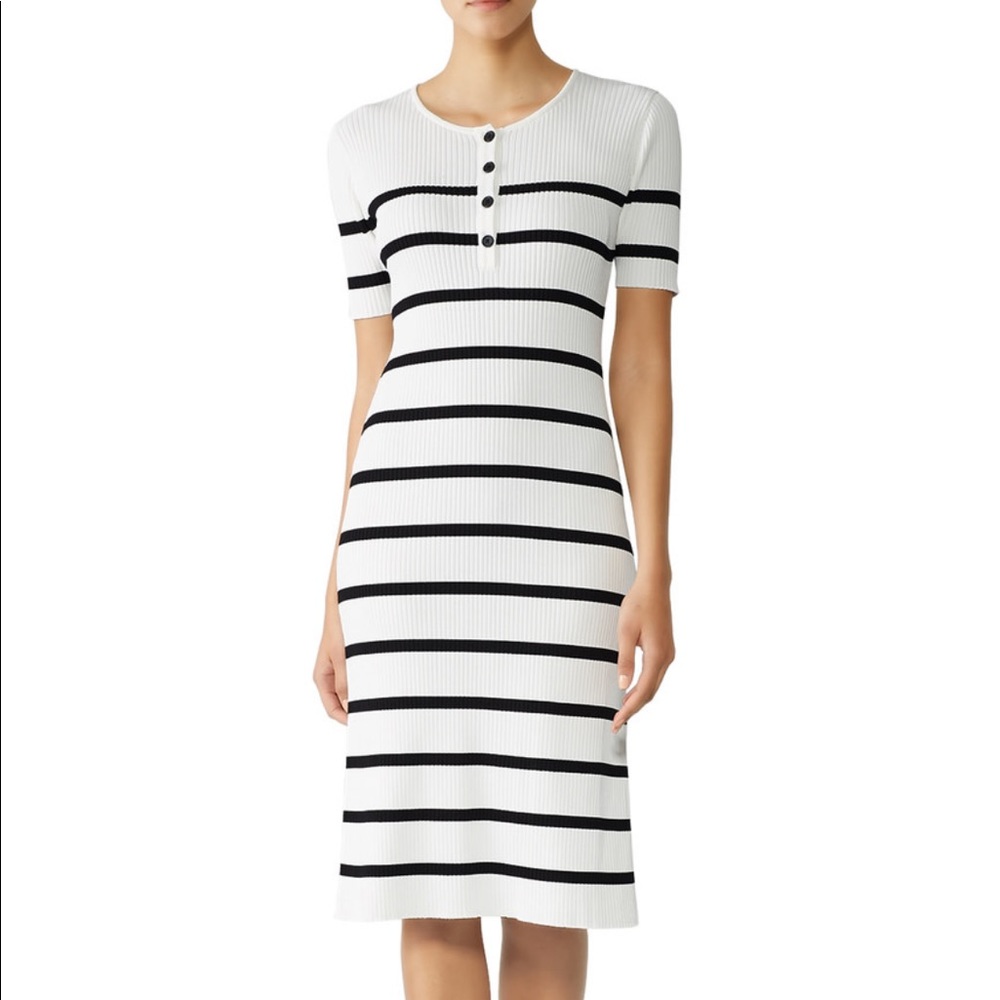 Slate & Willow Striped Henley Dress size large